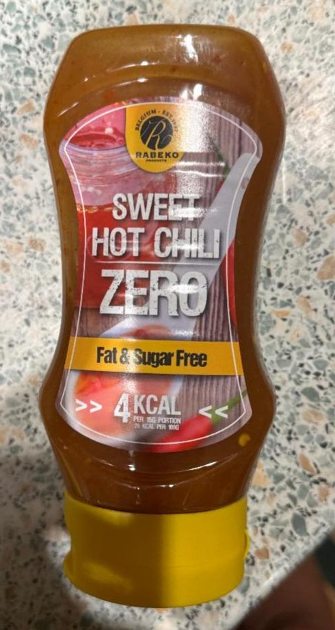 Фото - Соус солодкий гострий чилі Zero Sweet Hot Chili Rabeko