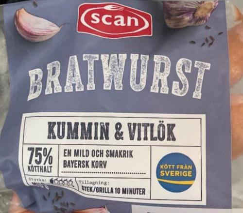 Фото - Bratwurst kummin vitlök Coop