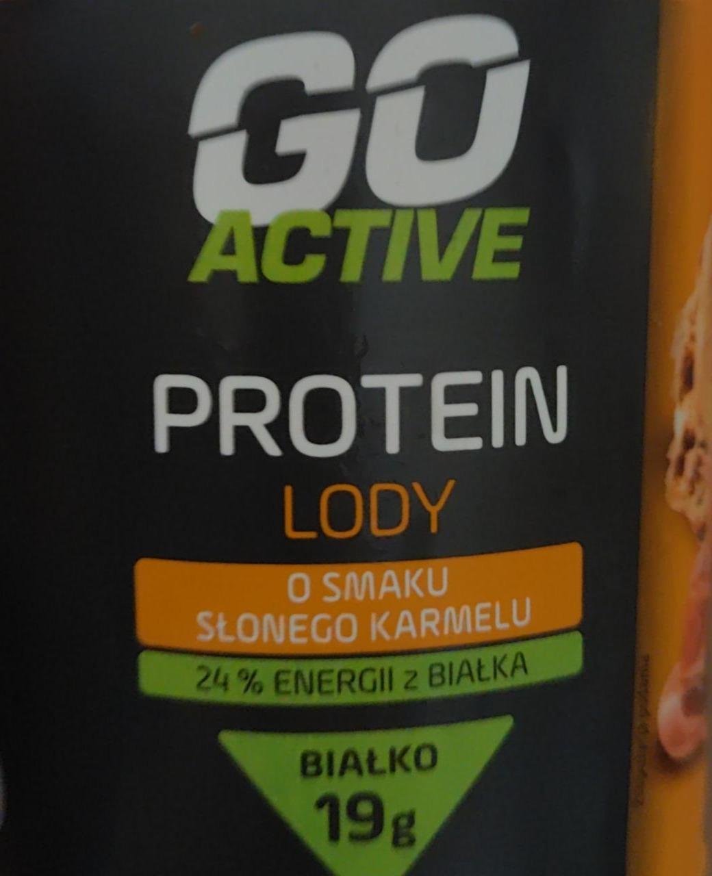 Фото - Protein lody o smaku slonego karmelu Go Active