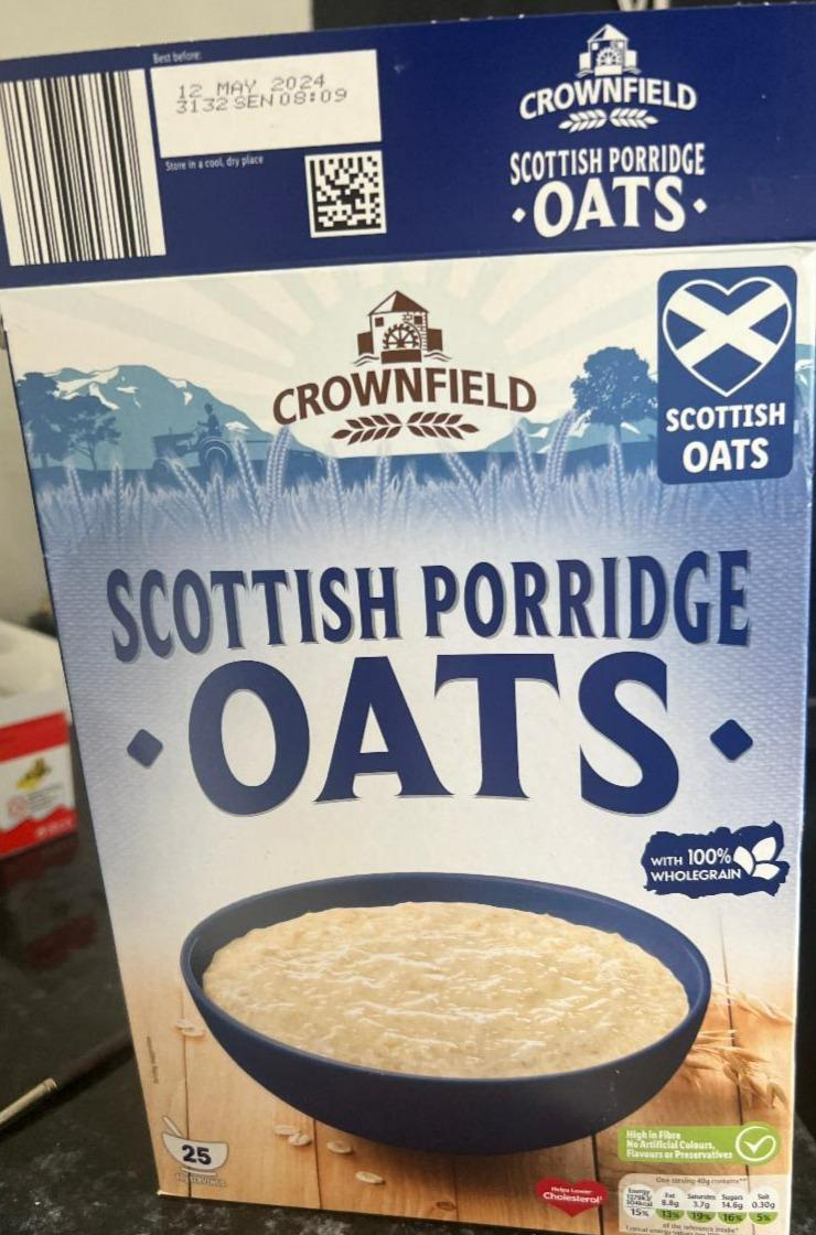 Фото - Scottish porridge oats Crownfield