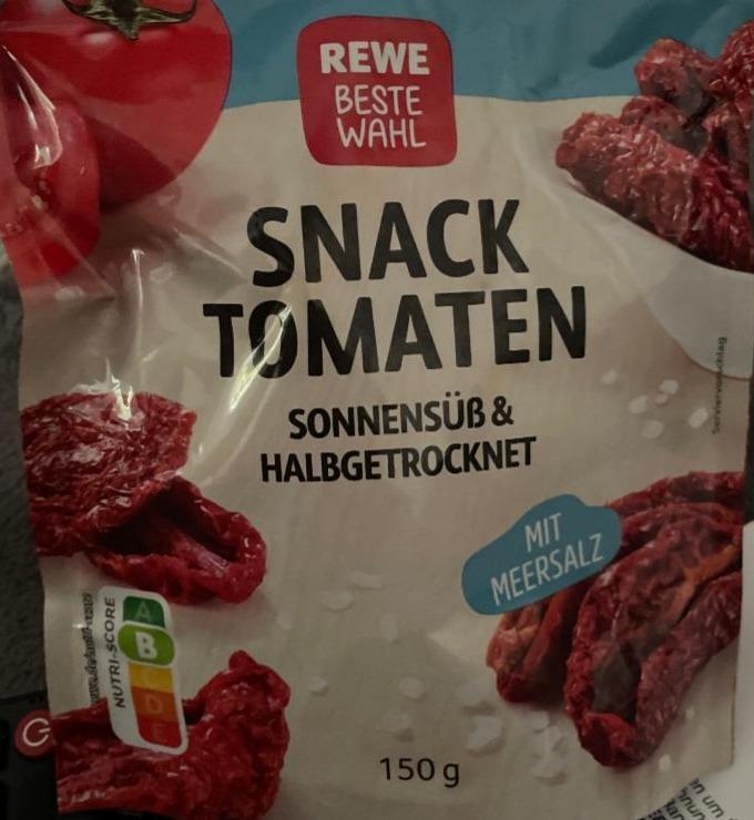 Фото - Snack tomaten mit meersalz Rewe beste wahl