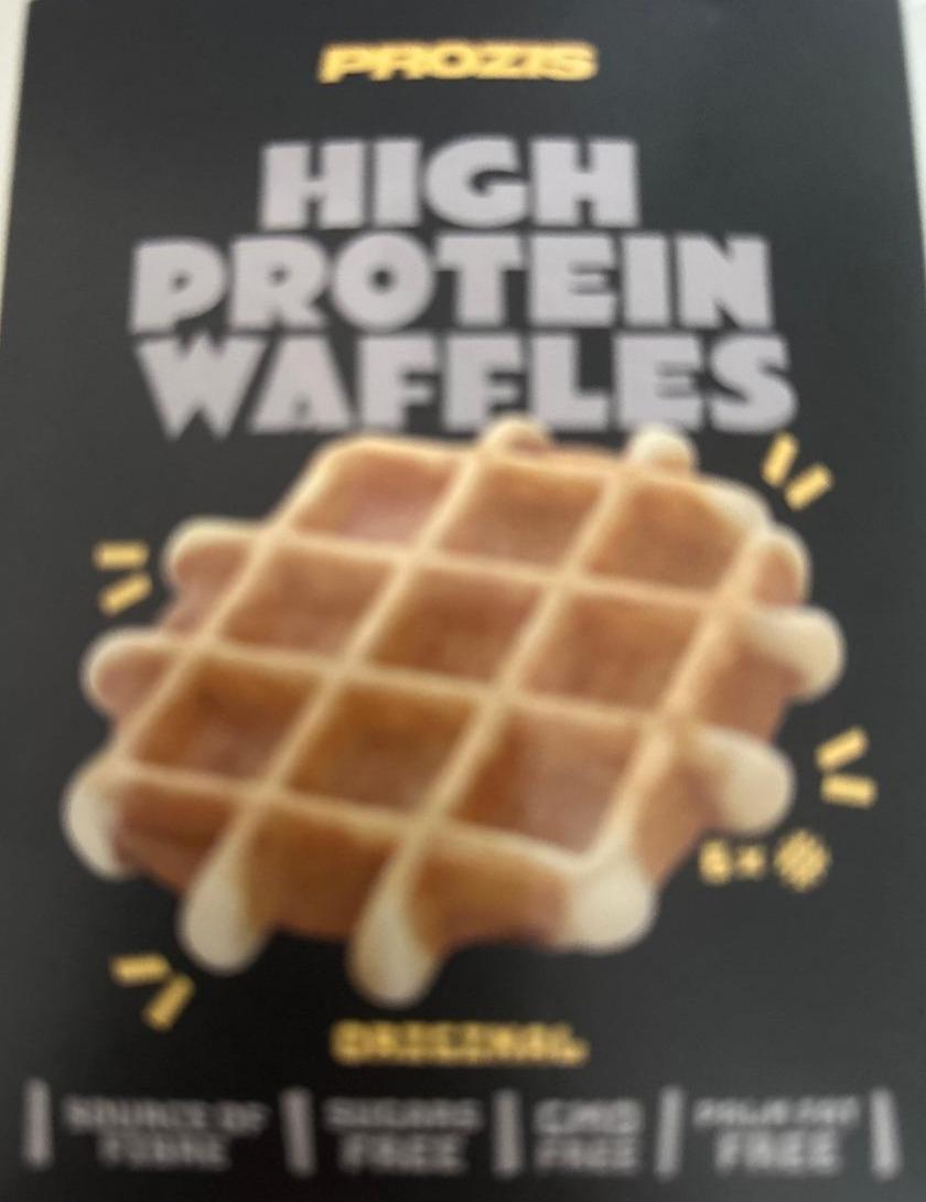 Фото - High protein waffles original Prozis