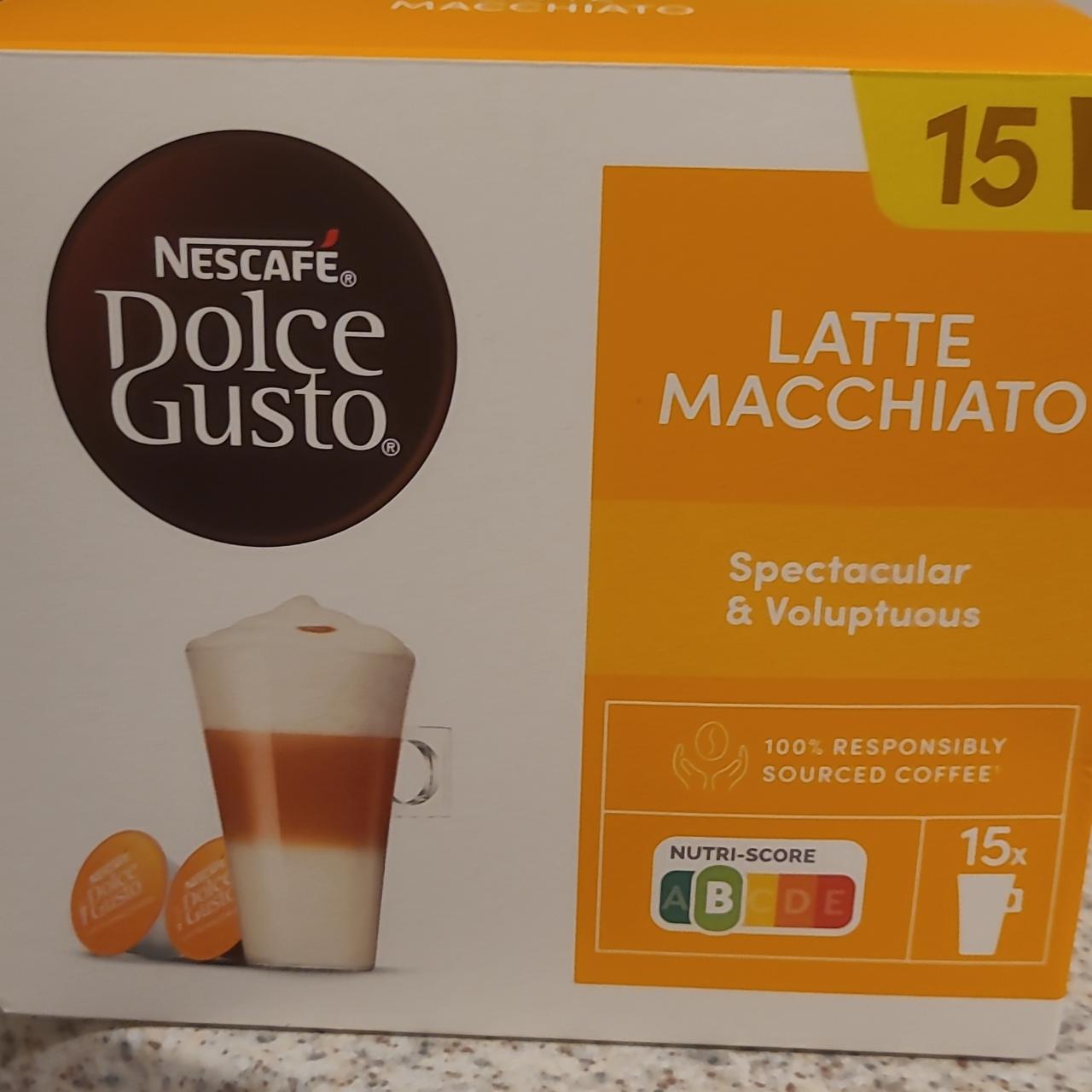 Фото - Напій кавовий Caramel Latte Macchiato Dolce Gusto Nescafe