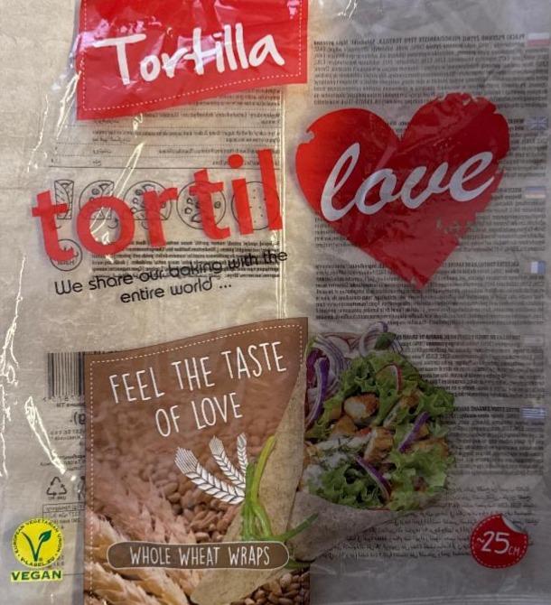 Фото - Tortilla whole wheat wraps Tortil love