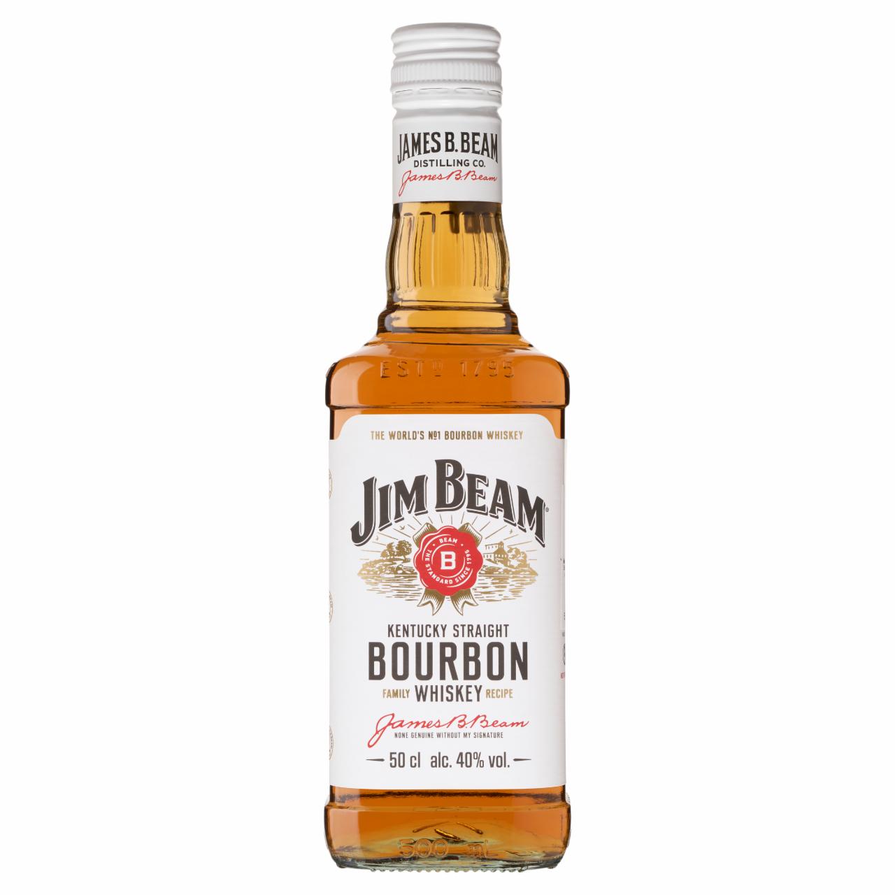 Фото - Jim Beam Bourbon Whiskey 40% alc.