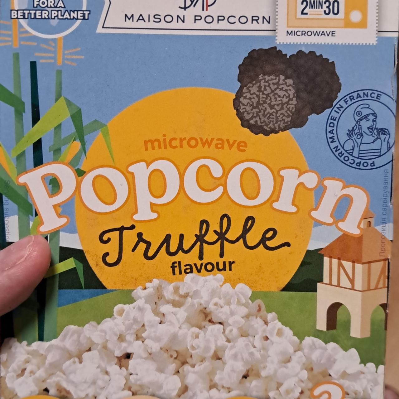 Фото - Попкорн зі смаком трюфеля Maison Popcorn