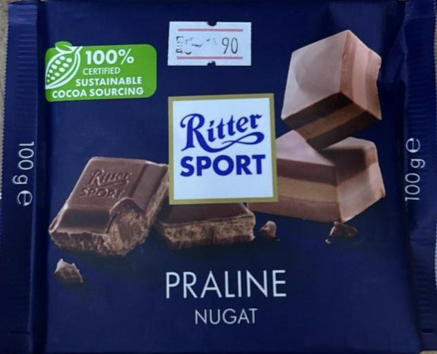 Фото - Ritter Sport Praline nugat