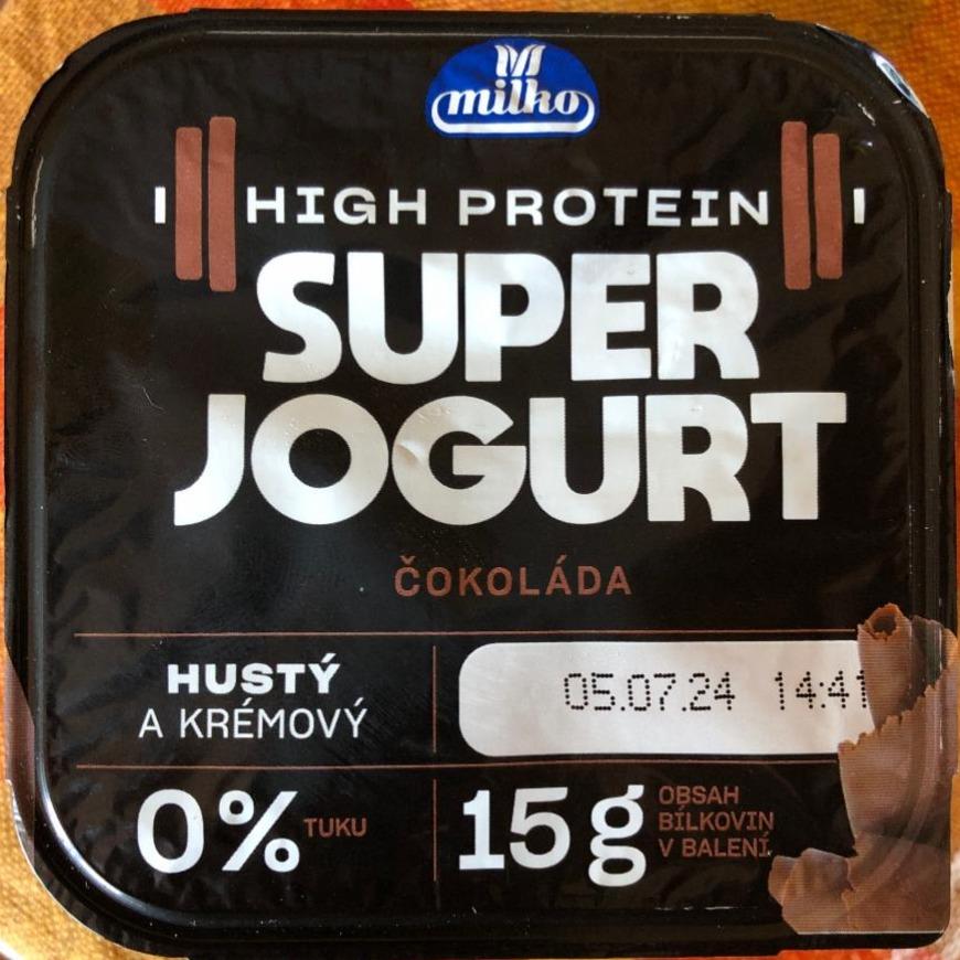 Фото - Super jogurt čokoláda Milko