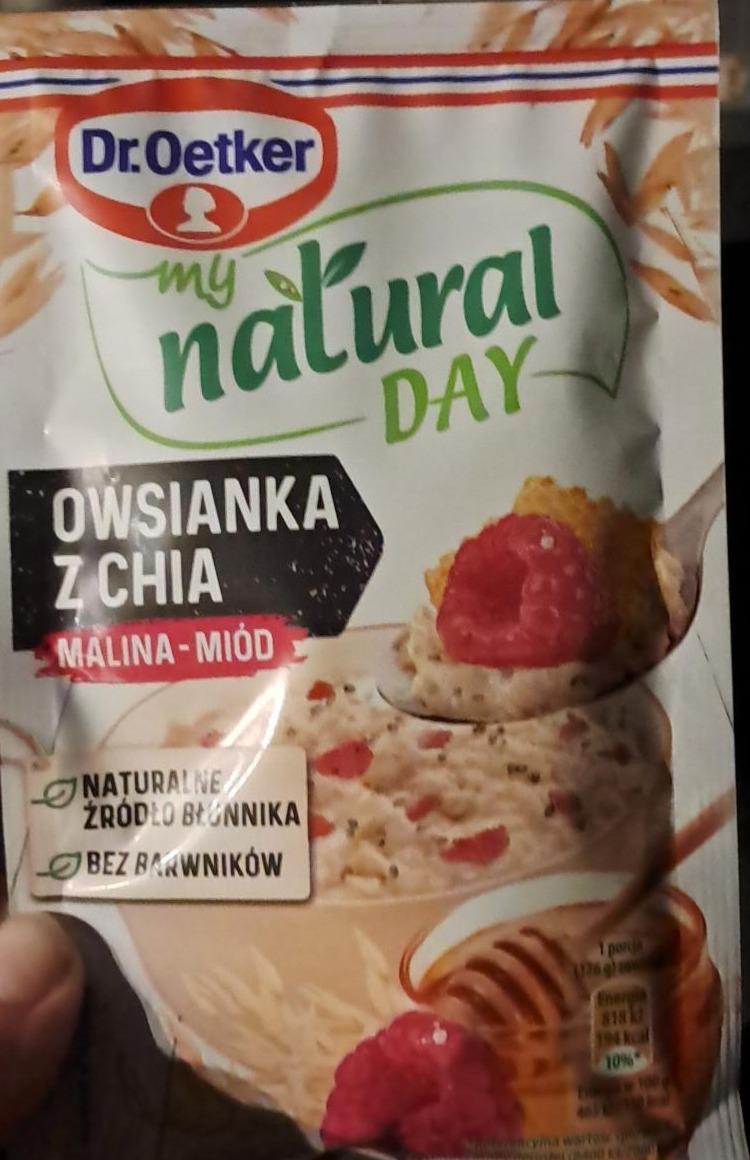 Фото - Owsianka z chia Natural Day Dr. Oetker