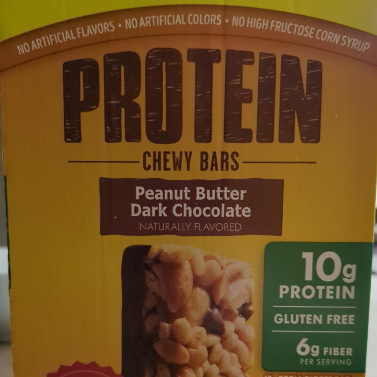 Фото - Protein chewy bars peanut butter dark chocolate Nature Valley