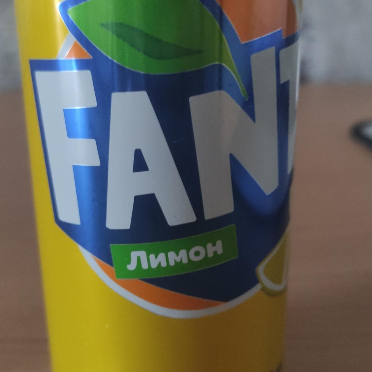 Фото - Напій безалкогольний сильногазований з лимонним соком Fanta