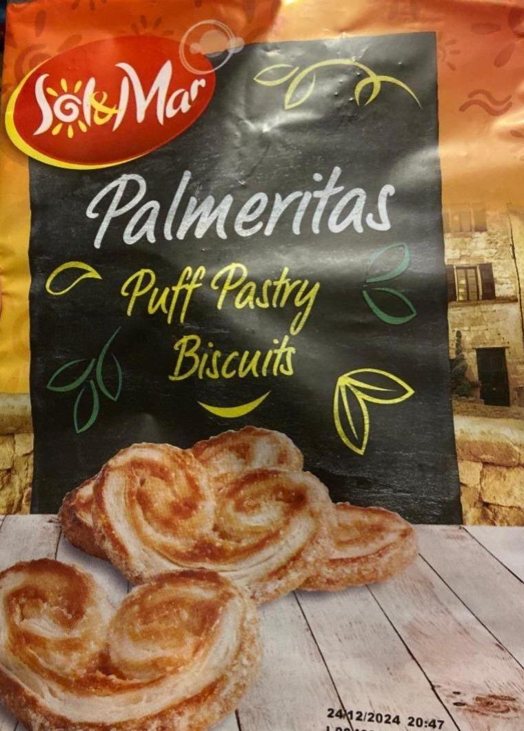 Фото - Palmeritas Puff Pastry Biscuits Sol&Mar