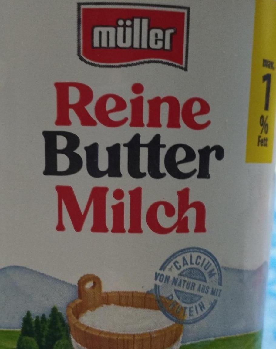 Фото - Reine butter milch 1% Müller