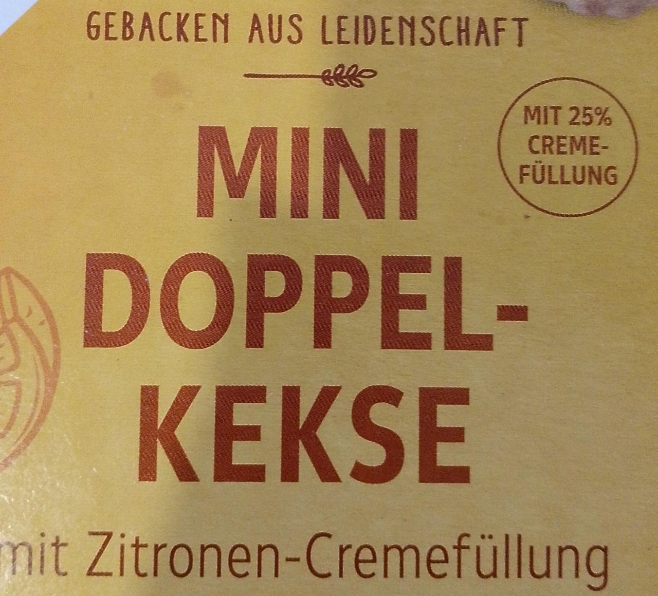 Фото - Mini doppelkekse mit zitronen-cremefüllung K-Classic