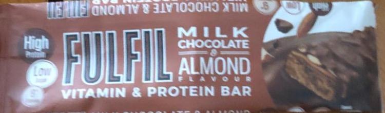 Фото - Milk chocolate almond flavour Fulfil