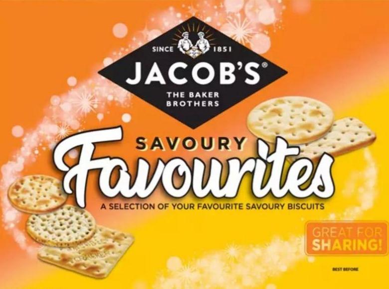 Фото - Savoury Favourites Crackers Assortment Jacob's