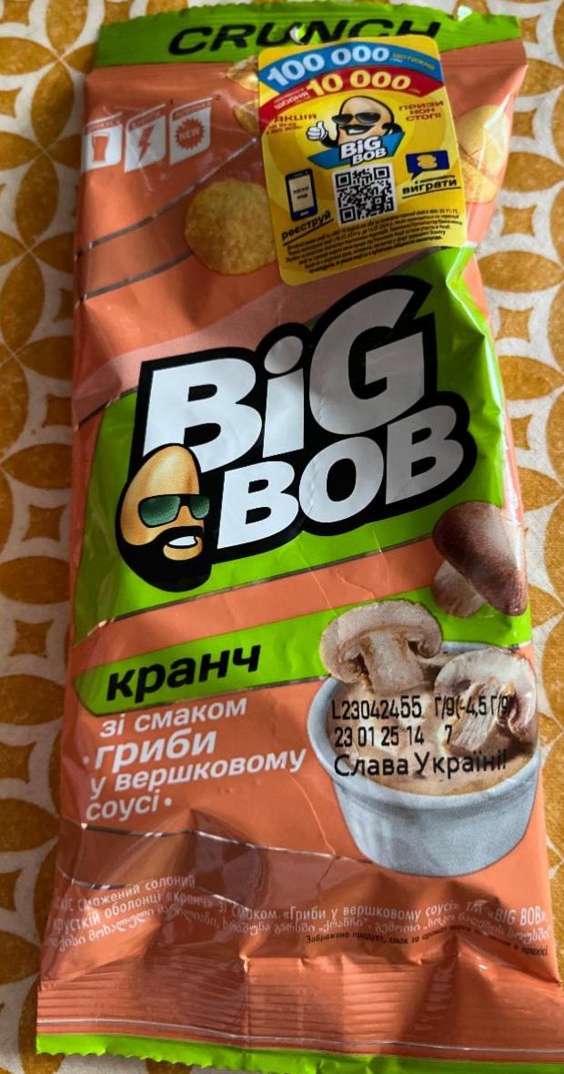 Фото - Арахіс смажений солоний зі смаком гриби у вершковому соусі Big Bob