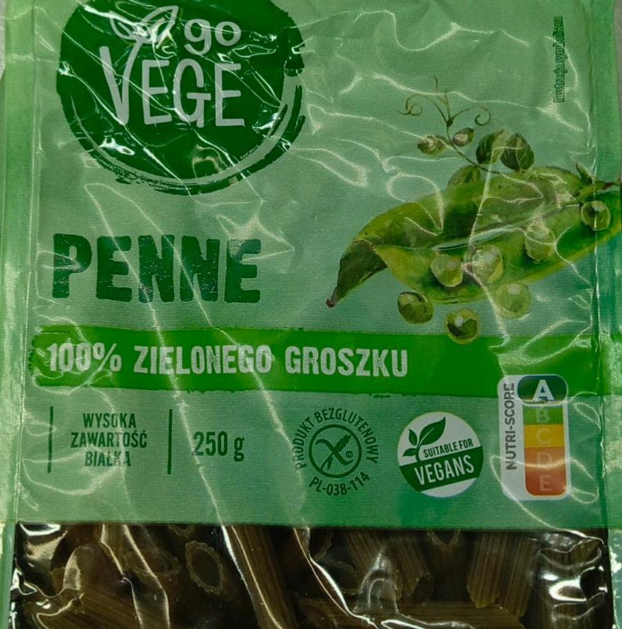 Фото - Penne 100% zielonego groszku Go Vege