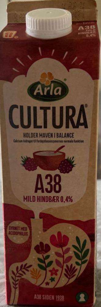 Фото - Cultura A38® mild raspberry 0,4% Arla