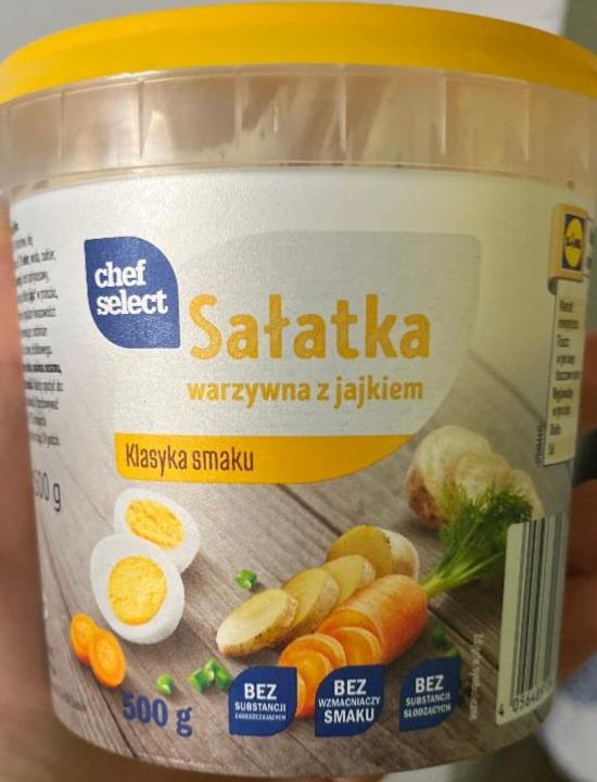 Фото - Sałatka warzywna z jajkiem klasyka smaku Chef Select