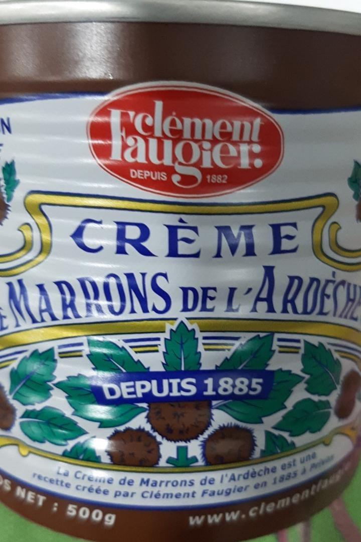 Фото - Crème de marrons de l'Ardèche Clement Faugier