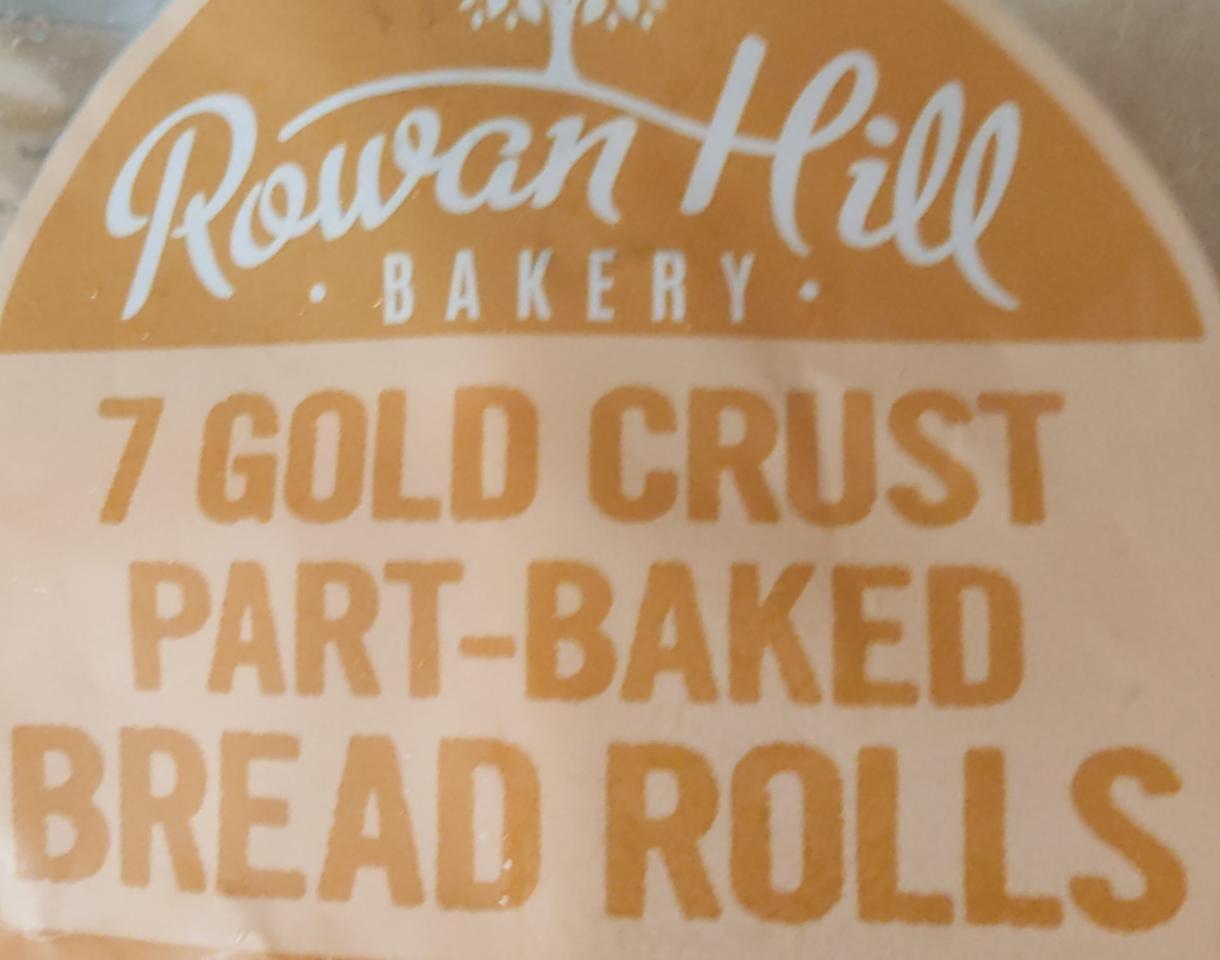 Фото - 7 gold crust part-baked read rolls Rowan Hill Bakery