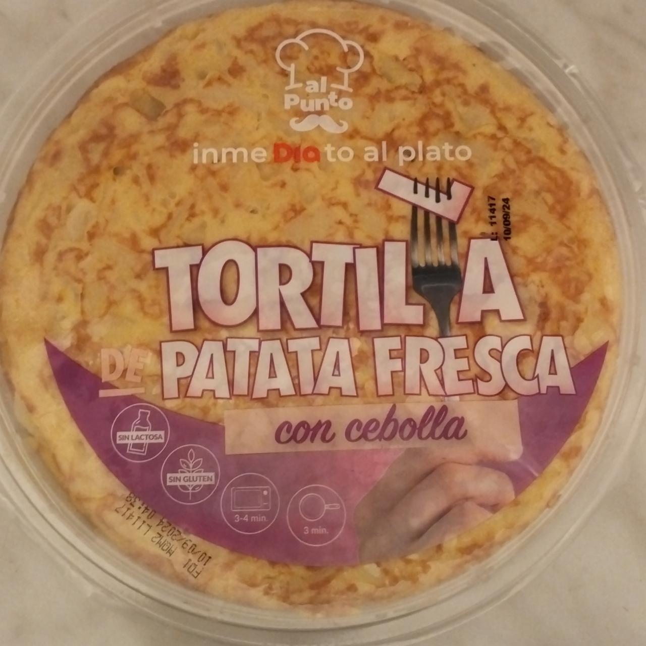 Фото - Tortilla de patata fresca con cebolla Al Punto