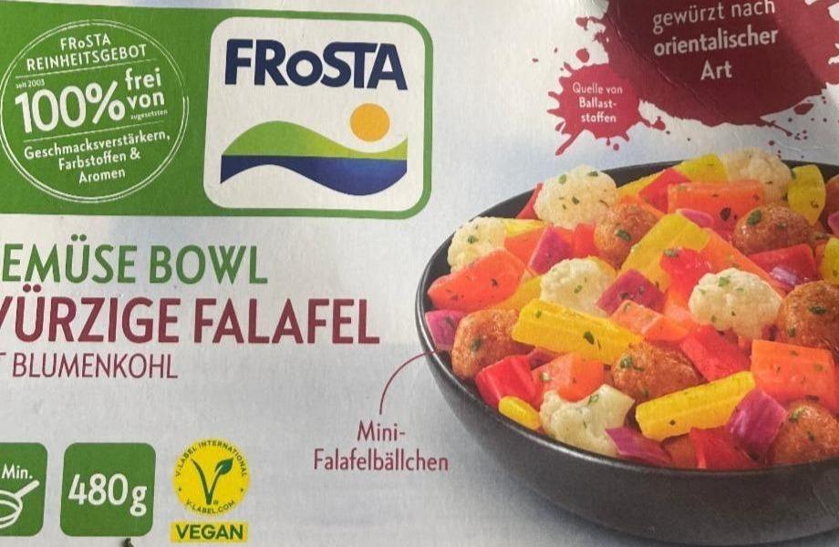 Фото - Gemüse bowl würzige falafel mit falafelbällchen FRoSTA