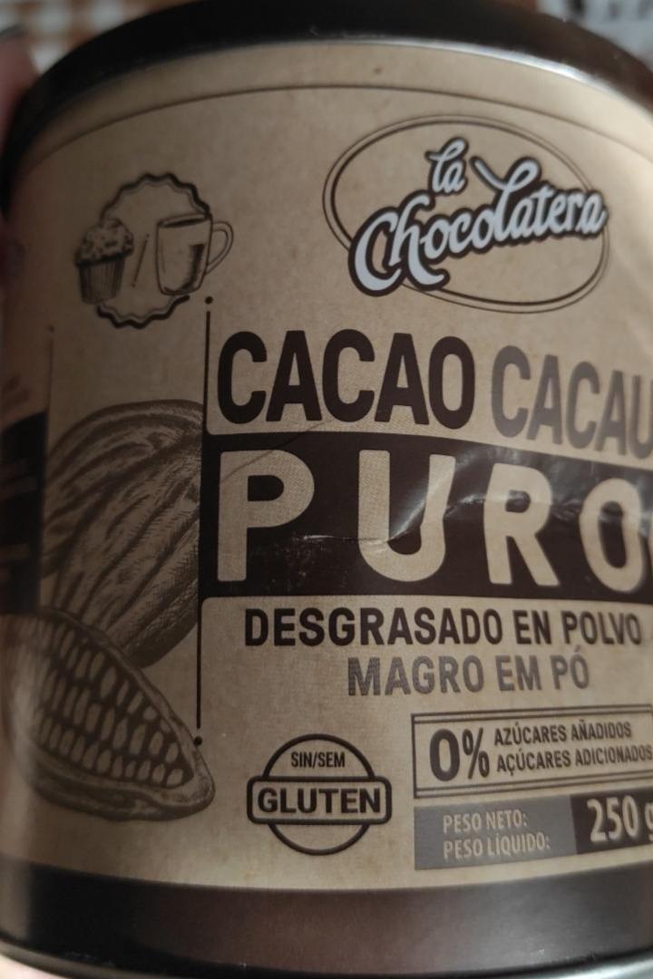 Фото - Какао напій Cacao Puro La Chocolatera