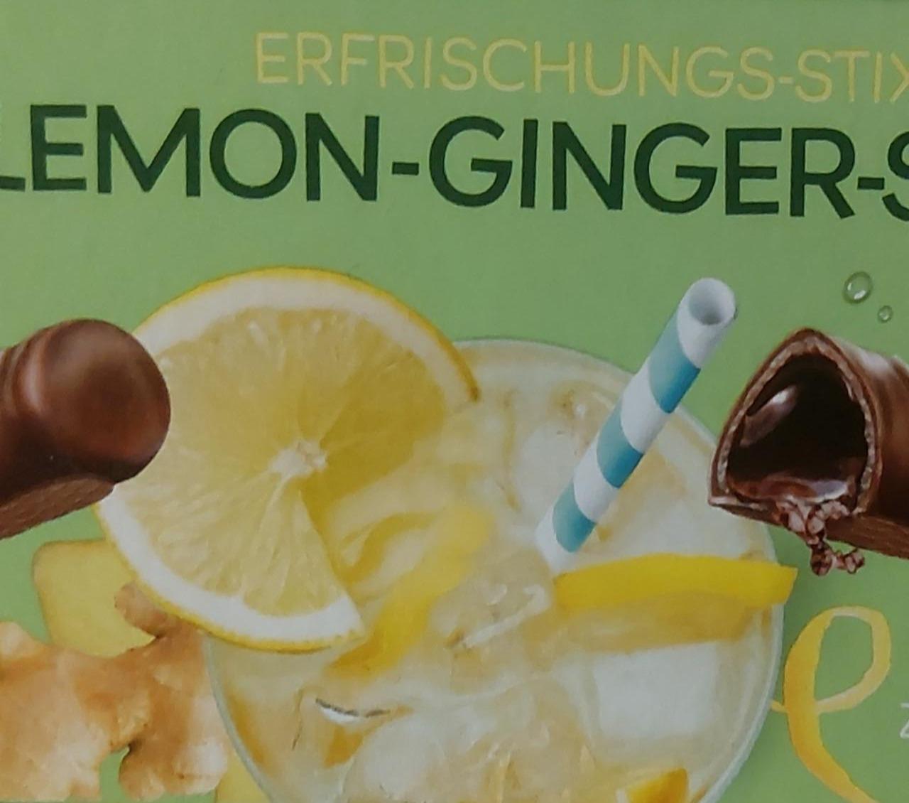 Фото - Erfrischungs-stix Lemon-ginger-stylr DeBeukelaer