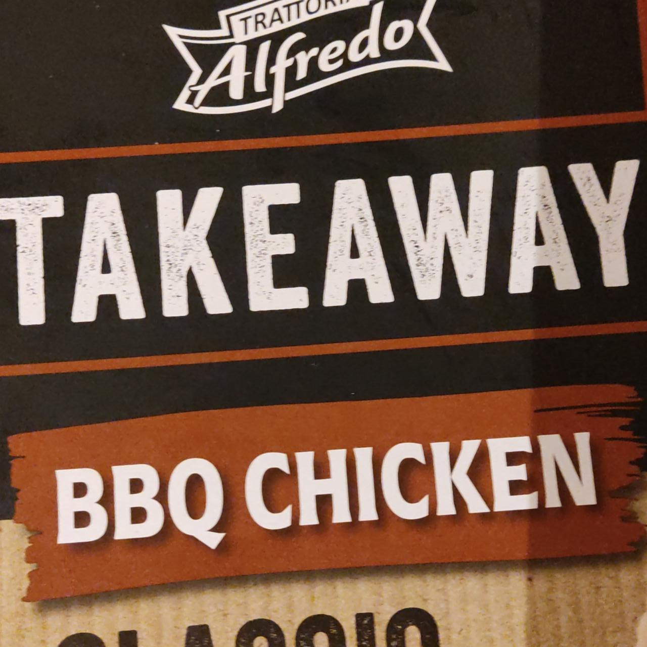 Фото - Takeaway bbq chicken pizza Alfredo