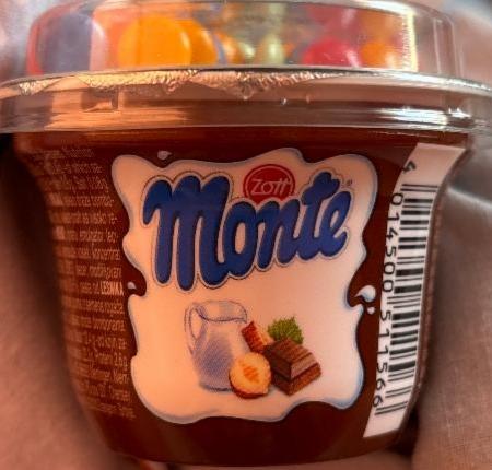 Фото - Chocolate Dessert Monte Top Cup Zott