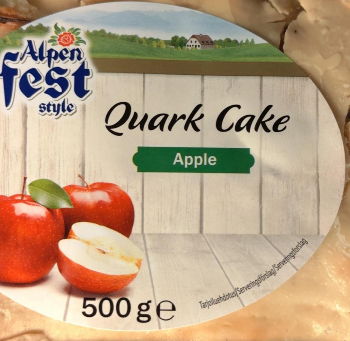 Фото - Quark cake apple Alpen fest style