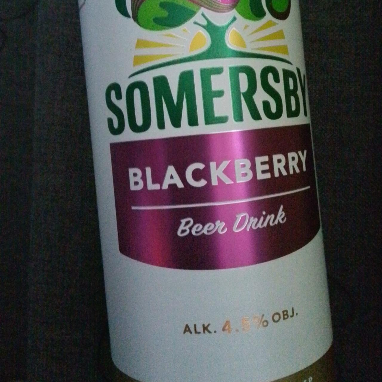 Фото - Сидр 4.7% ожина Somersby