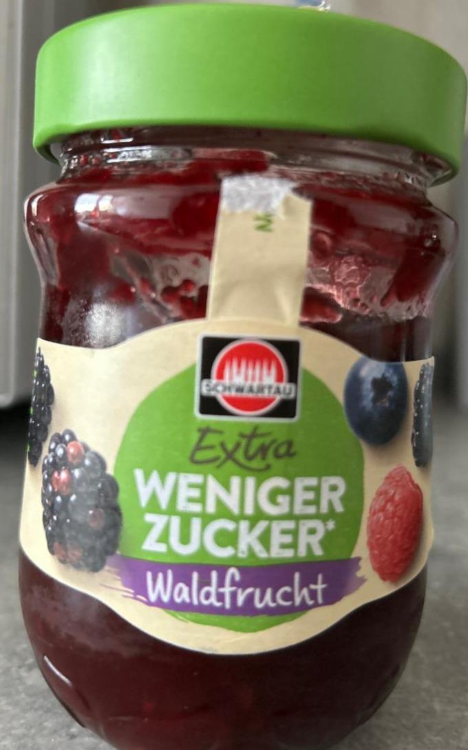 Фото - Extra Weniger Zucker Waldfrucht Schwartau