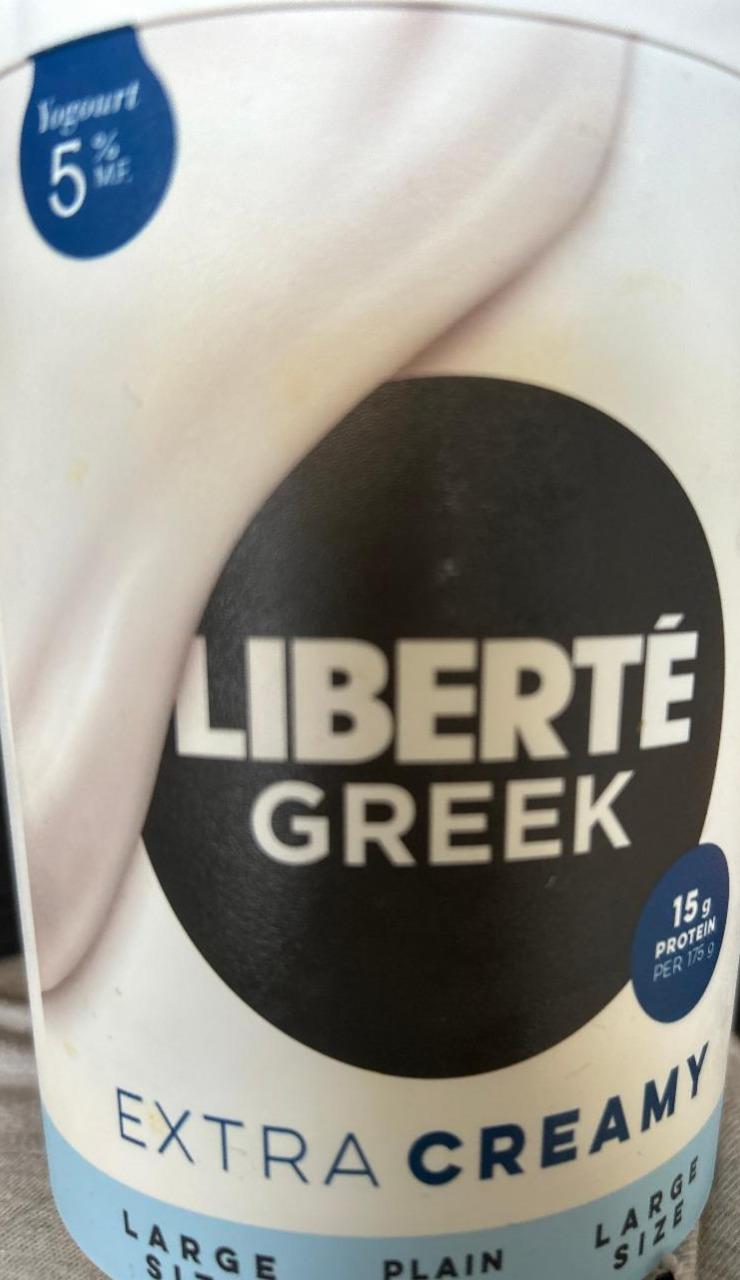 Фото - Greek yogourt Extra Creamy Liberté