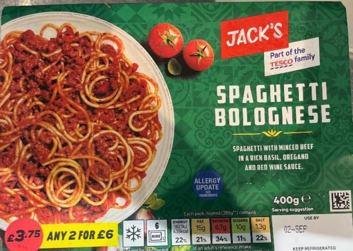 Фото - Spaghetti Bolognese Jack's