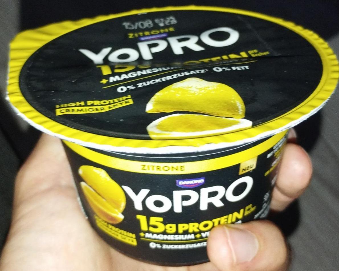 Фото - Skyr Lemon YoPro Danone