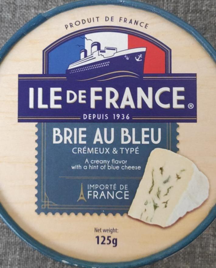 Фото - Сир 50% м'який Brie au bleu Ile de France