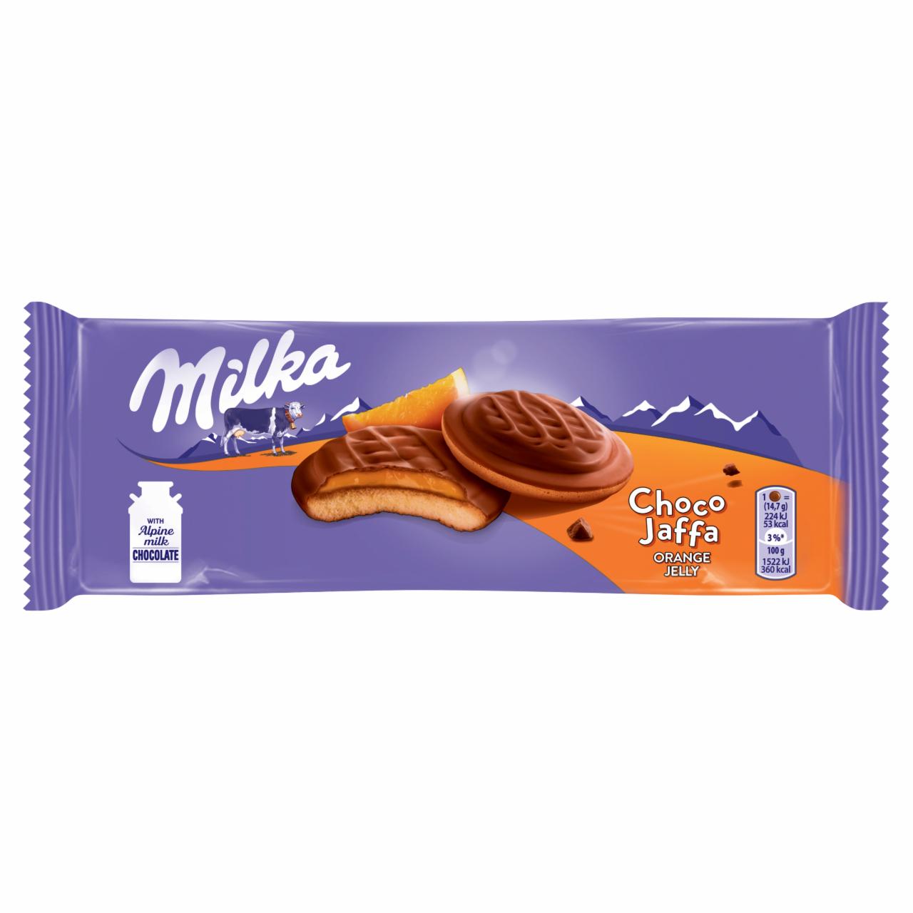 Фото - Печиво Choco Dessert Orange Jelly Milka