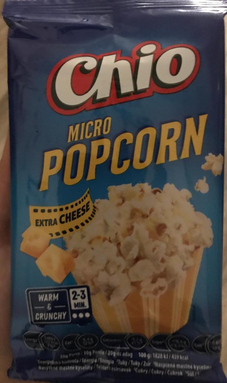 Фото - Micro popcorn extra cheese Chio