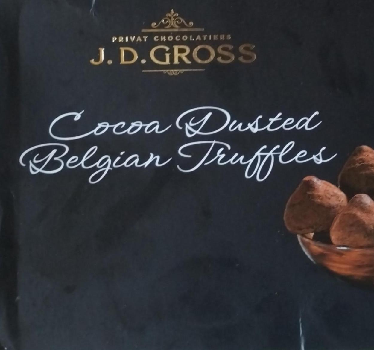 Фото - Cocoa dusted belgian truffles J. D. Gross