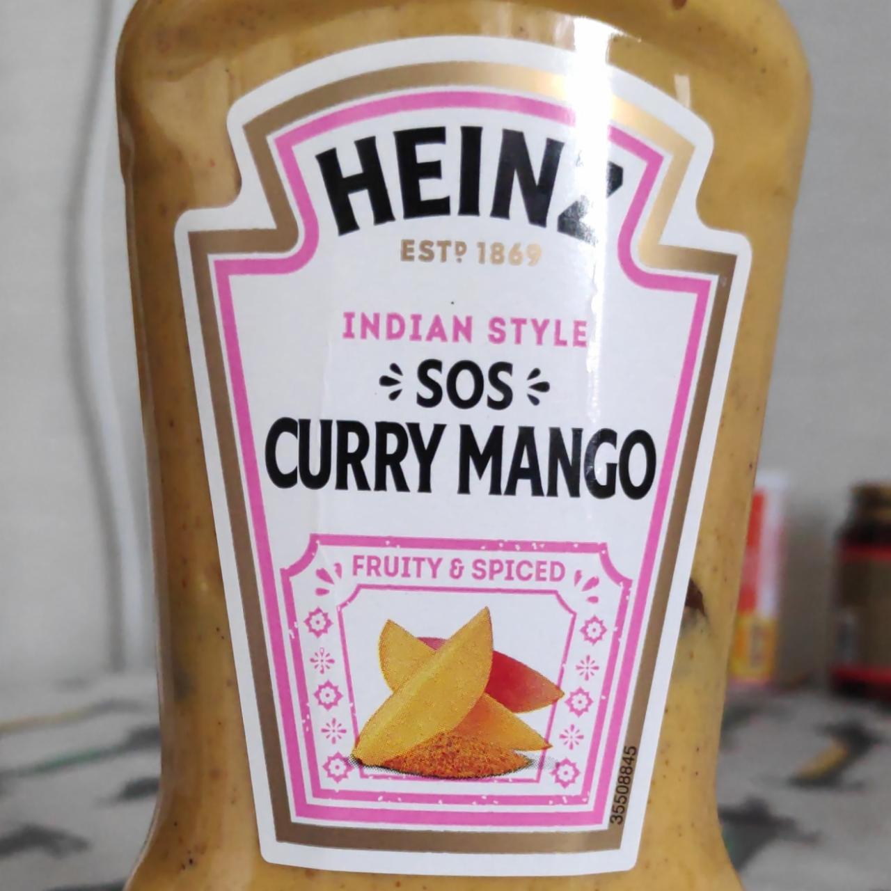 Фото - Соус Curry Mango Каррі-Манго Heinz