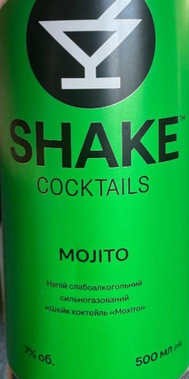 Фото - Напій слабоалкогольний сильногазований mojito Shake Cocktails