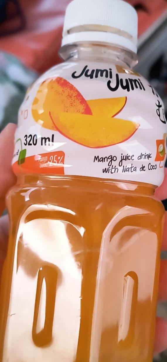 Фото - Napój niegazowany Mango z nata de coco Jumi Jumi