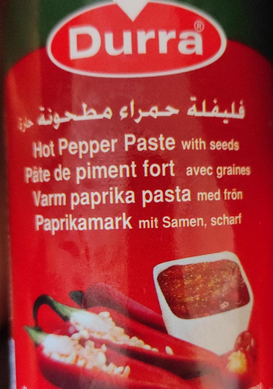 Фото - Hot pepper paste Durra