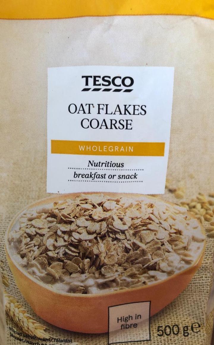 Фото - Oat flakes coarse wholegrain Tesco