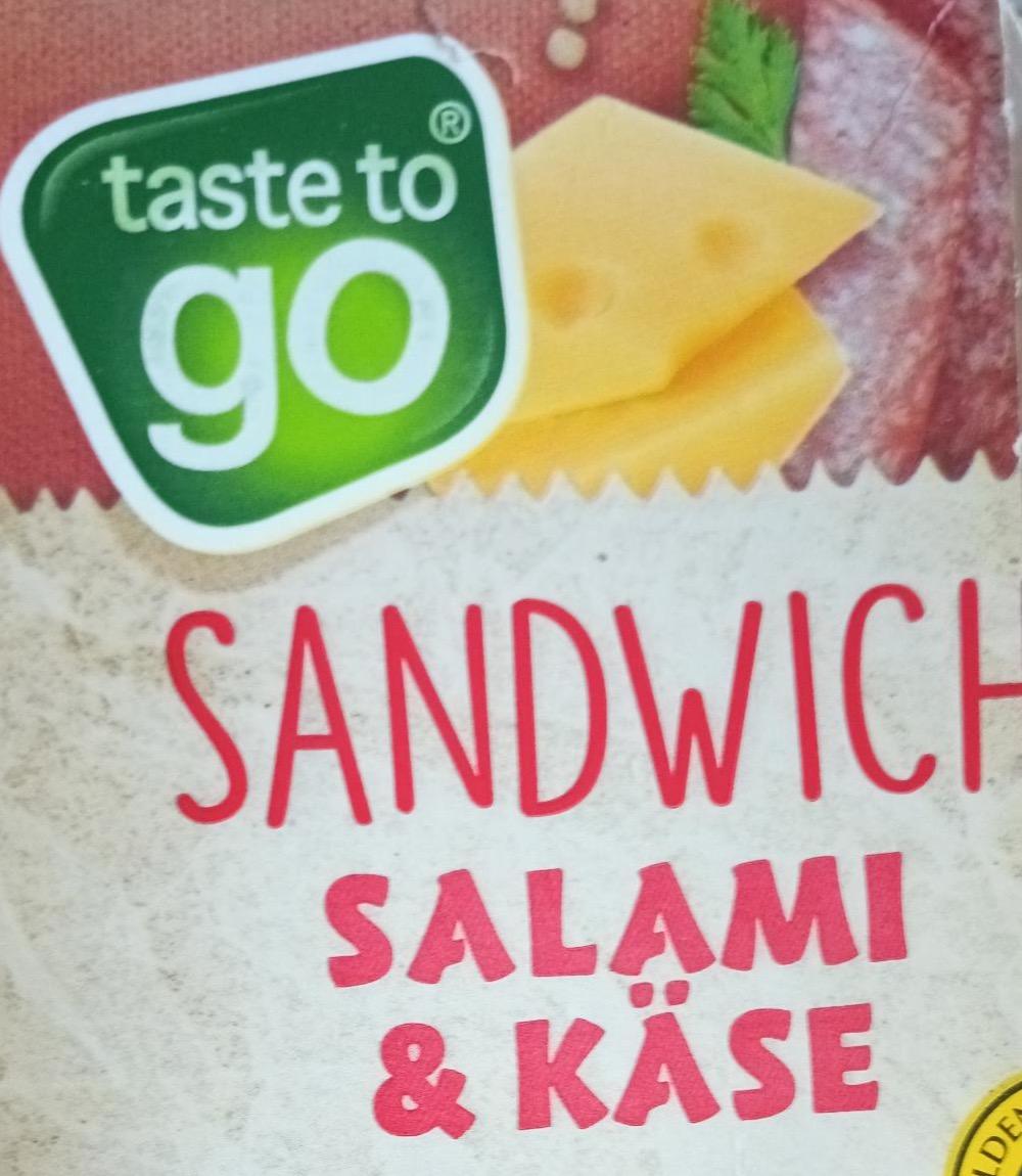 Фото - Sandwich salami & käse Taste to go