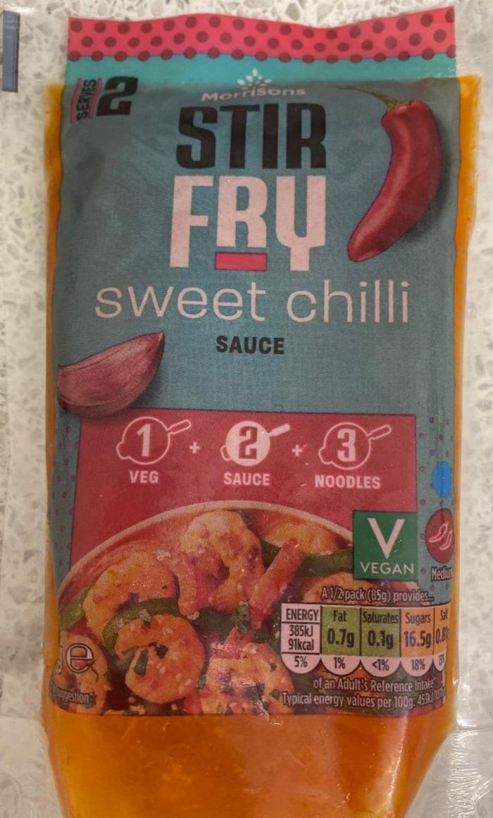 Фото - Stir Fry sweet chilli Sauce Morrisons