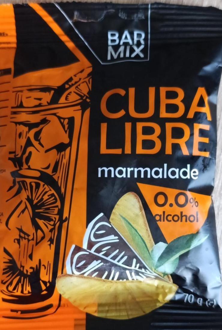 Фото - Cuba libre marmalade Mix Bar